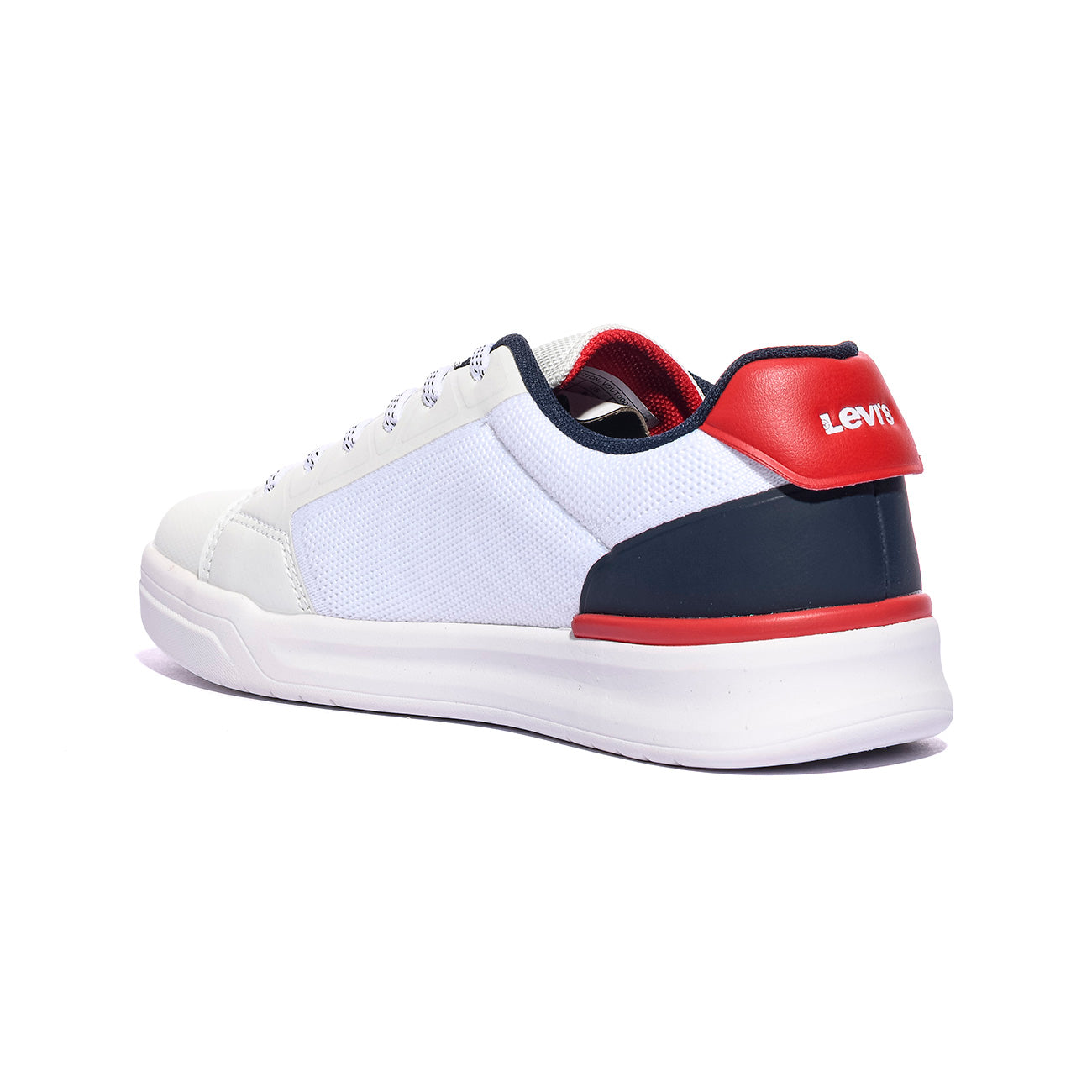 LEVI'S VDUT0004T WHITE NAVY RED Sneakers Bambino 
