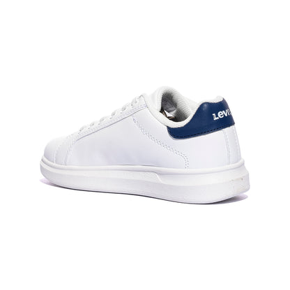 LEVI'S VELL0082S WHITE BLUE Sneakers Bambino 