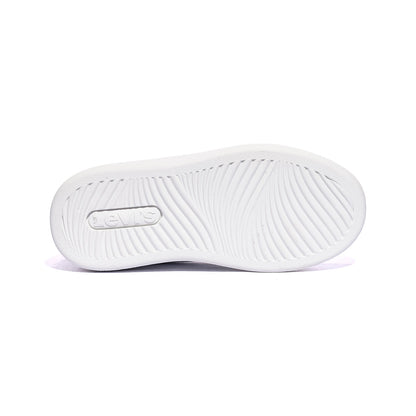LEVI'S VELL0082S WHITE BLUE Sneakers Bambino 
