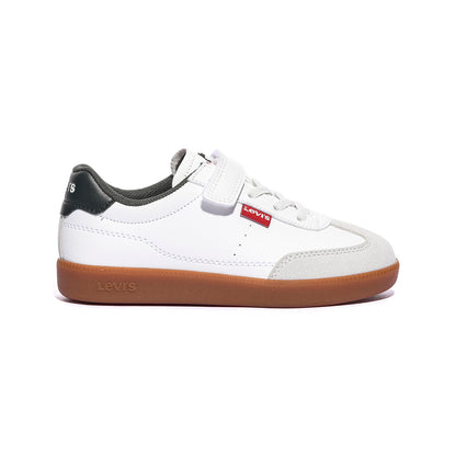 LEVI'S VJAC0026S WHITE KHAKI CAMO Sneakers Bambino 