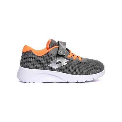 LOTTO 2157937JP Light asphalt Silver Sneakers Bambino 