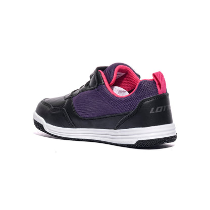 LOTTO 220113B3G All black Pink Sneakers Bambina 