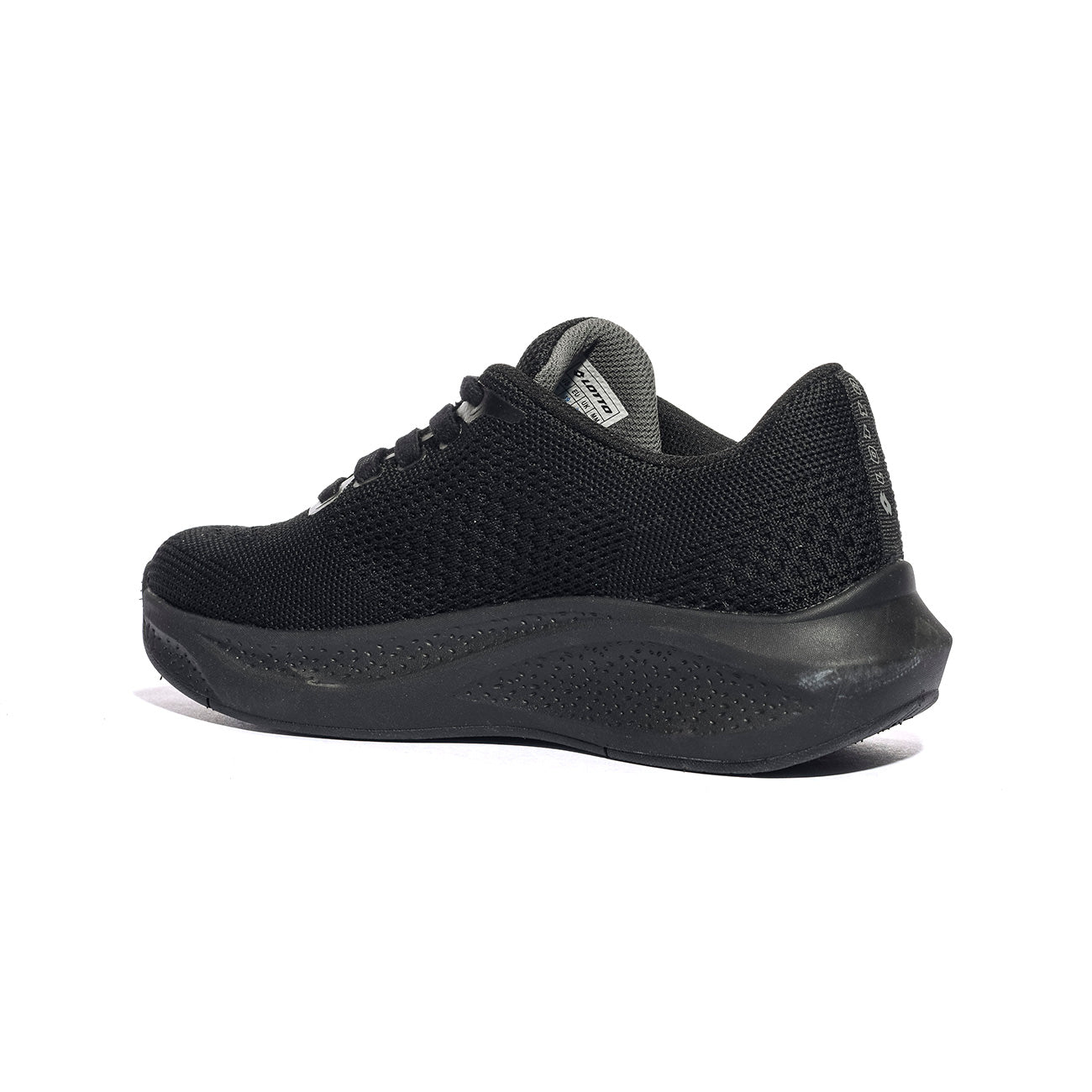 LOTTO 220818 ALL BLACK SILVER Sneakers Donna 