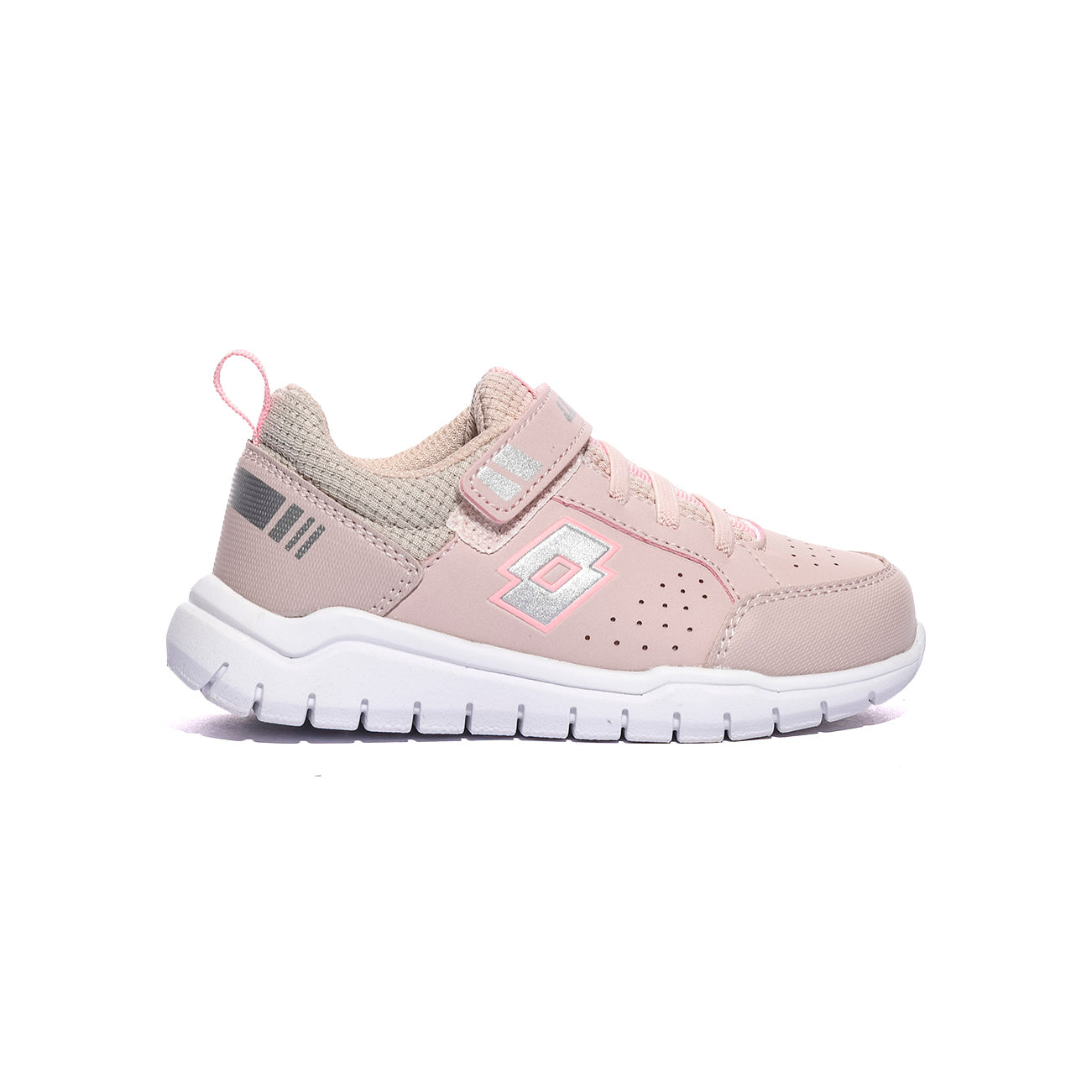 LOTTO 2214519M8 violet Silver metal Sneakers Bambina 