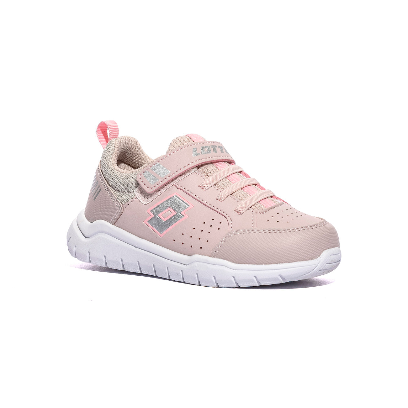 LOTTO 2214519M8 violet Silver metal Sneakers Bambina 