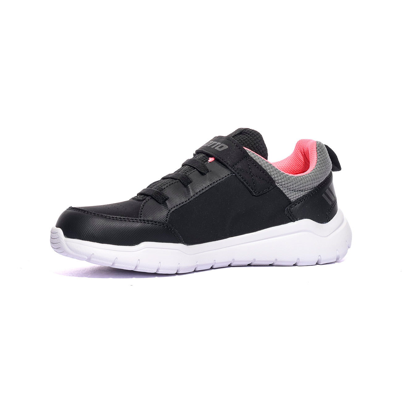 LOTTO 2214768XY All black Pink Sneakers Bambina 