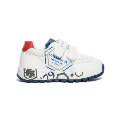 LUMBERJACK 102268192 WHITE Sneakers Bambino 
