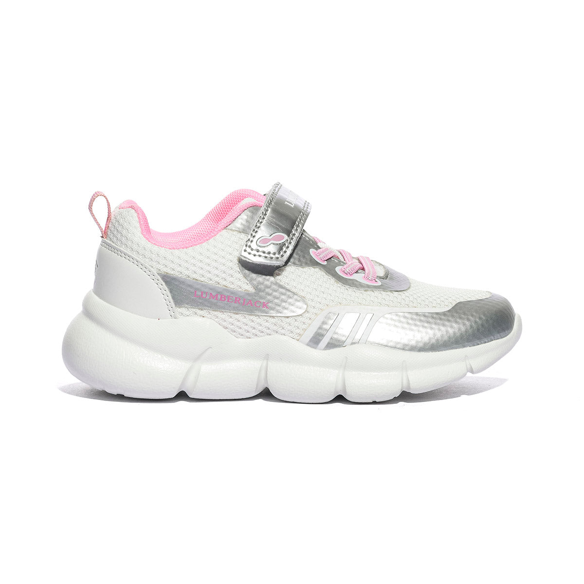 LUMBERJACK 102268676 SILVER Sneakers Bambina 