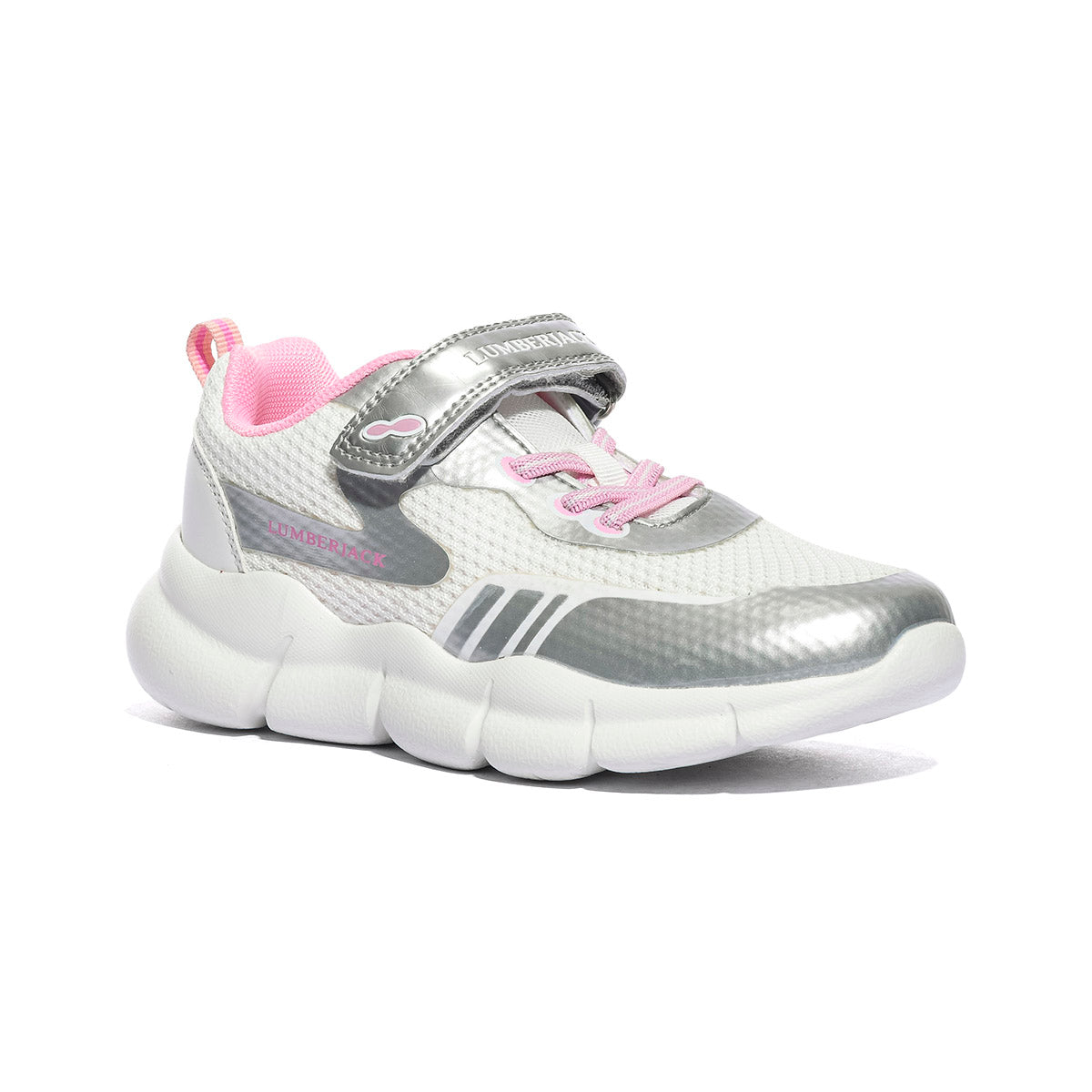 LUMBERJACK 102268676 SILVER Sneakers Bambina 