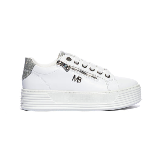 MARIELLA BURANI 52160 WHITE SILVERWHITE SILVER Sneakers Donna 