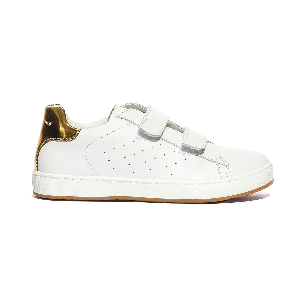 NATURINO 0012013355.02.1N03 WHITE PLATINUM Sneakers Bambina 