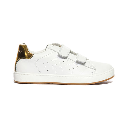 NATURINO 0012013355.02.1N03 WHITE PLATINUM Sneakers Bambina 