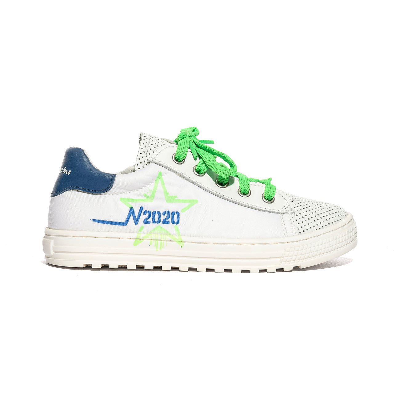 NATURINO 0012014809.02.1N06 NAVY.CELESTE.ORANGE Sneakers Bambino 