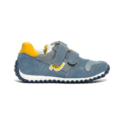 NATURINO 0012016558.01.1C54 CELESTE.YELLOW Sneakers Bambino 