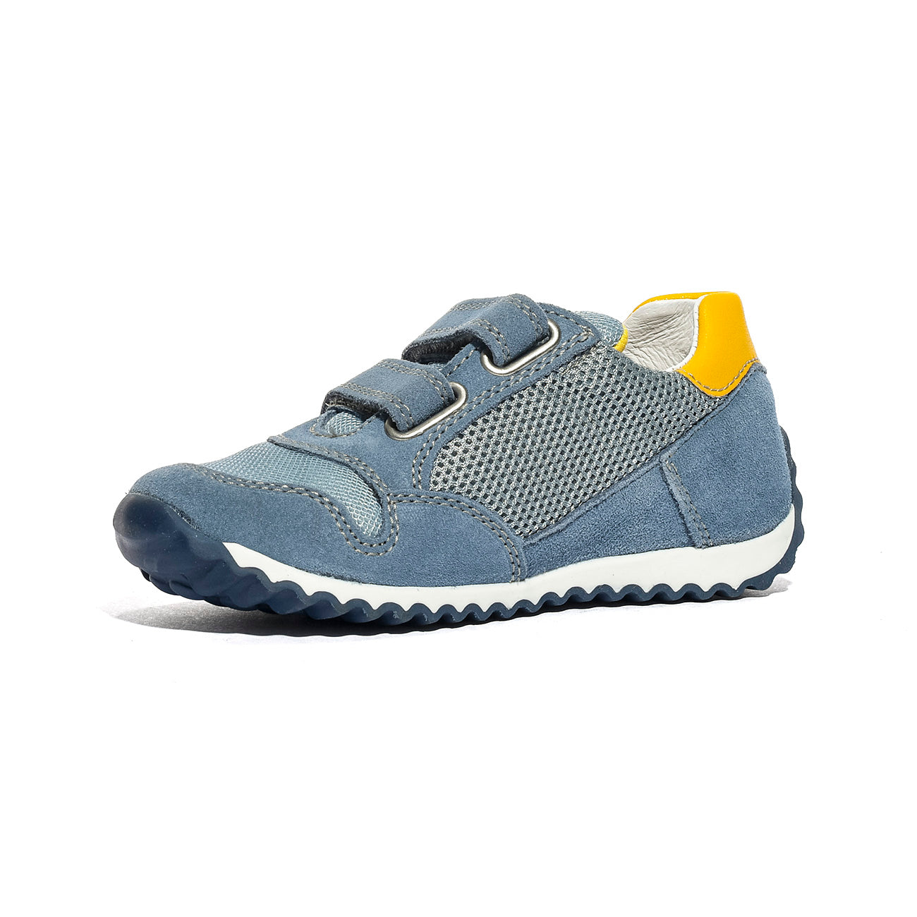 NATURINO 0012016558.01.1C54 CELESTE.YELLOW Sneakers Bambino 