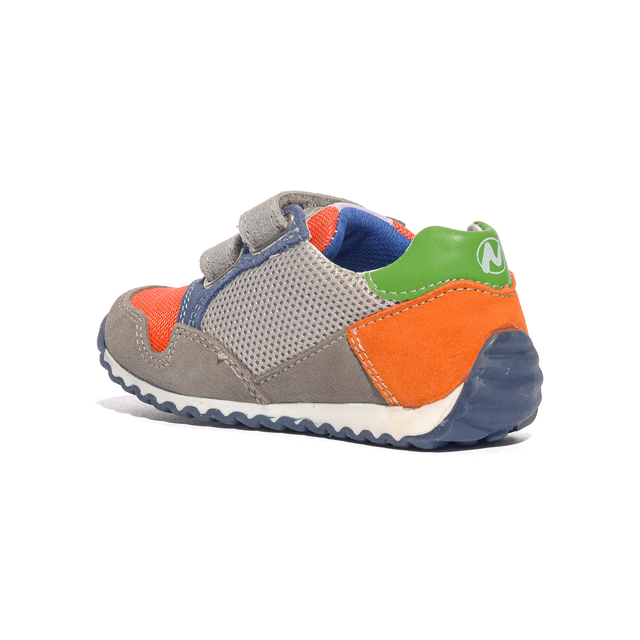 NATURINO 0012016558.01.2B45 DARK GREY.GREY.ORANGE Sneakers Bambino 