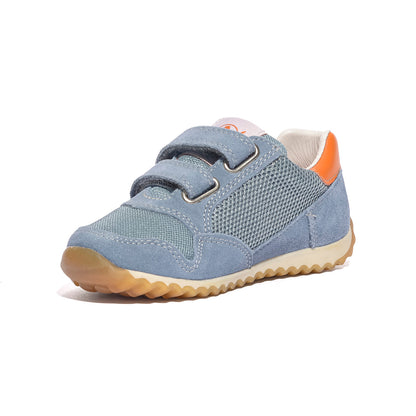 NATURINO 0012016558.01.2C26 CELESTE.ORANGE Sneakers Bambino 