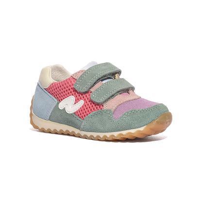 NATURINO 0012016558.01.3F37 SAGE.CANDY.LILAC Sneakers Bambina 
