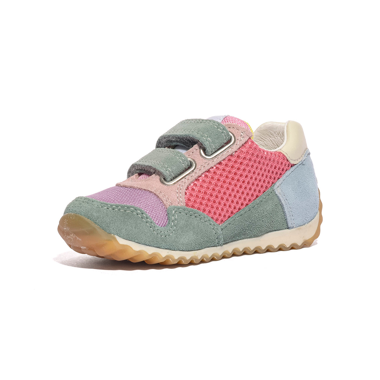NATURINO 0012016558.01.3F37 SAGE.CANDY.LILAC Sneakers Bambina 