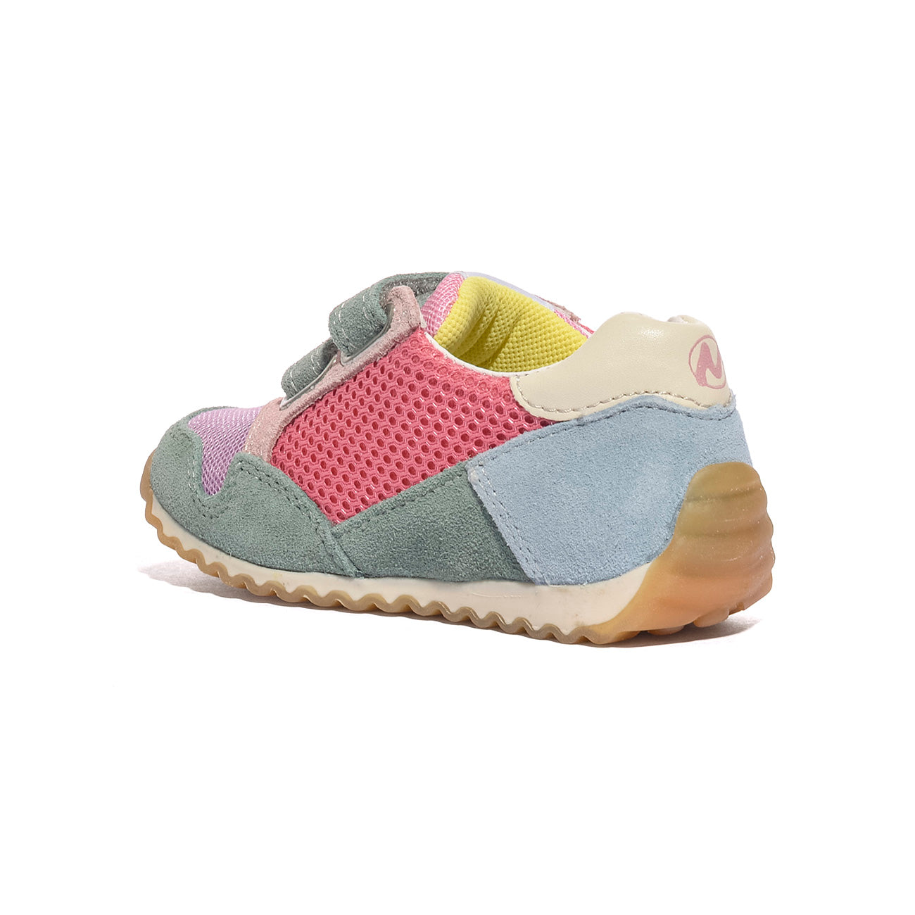 NATURINO 0012016558.01.3F37 SAGE.CANDY.LILAC Sneakers Bambina 