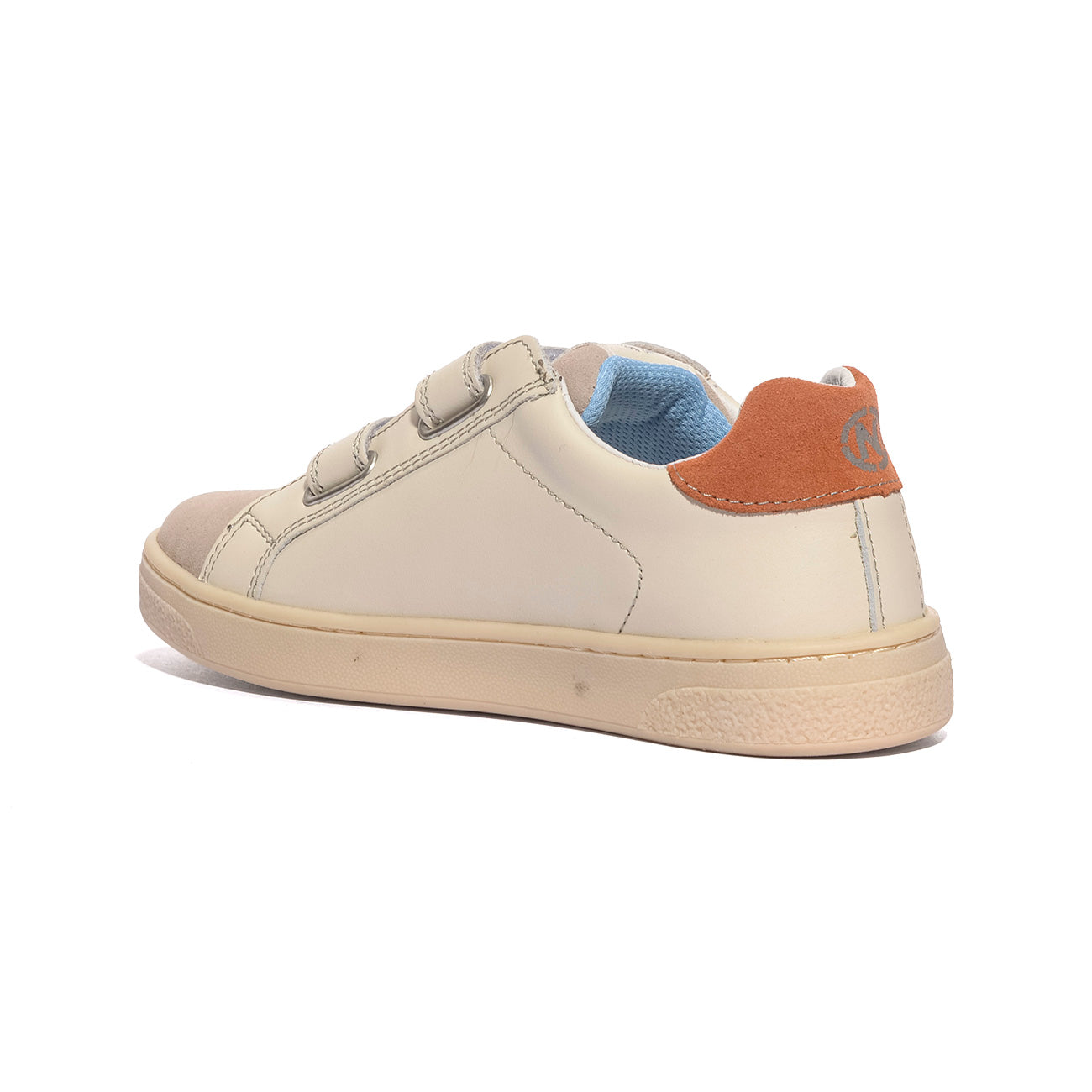 NATURINO 0012017499.05.2E07 WHITE.PAGLIA.CELESTE Sneakers Bambino 