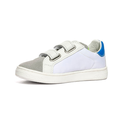 NATURINO 0012017499.14.1B31 GREY.WHITE.GREEN FLUO Sneakers Bambino 
