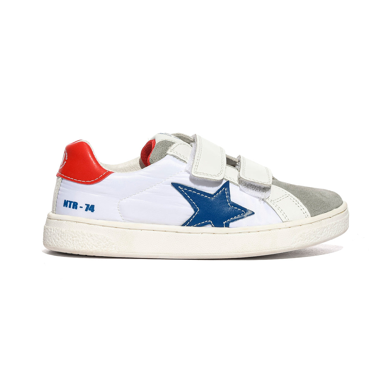 NATURINO 0012017499.14.1B86 GREY.WHITE.RED Sneakers Bambino 