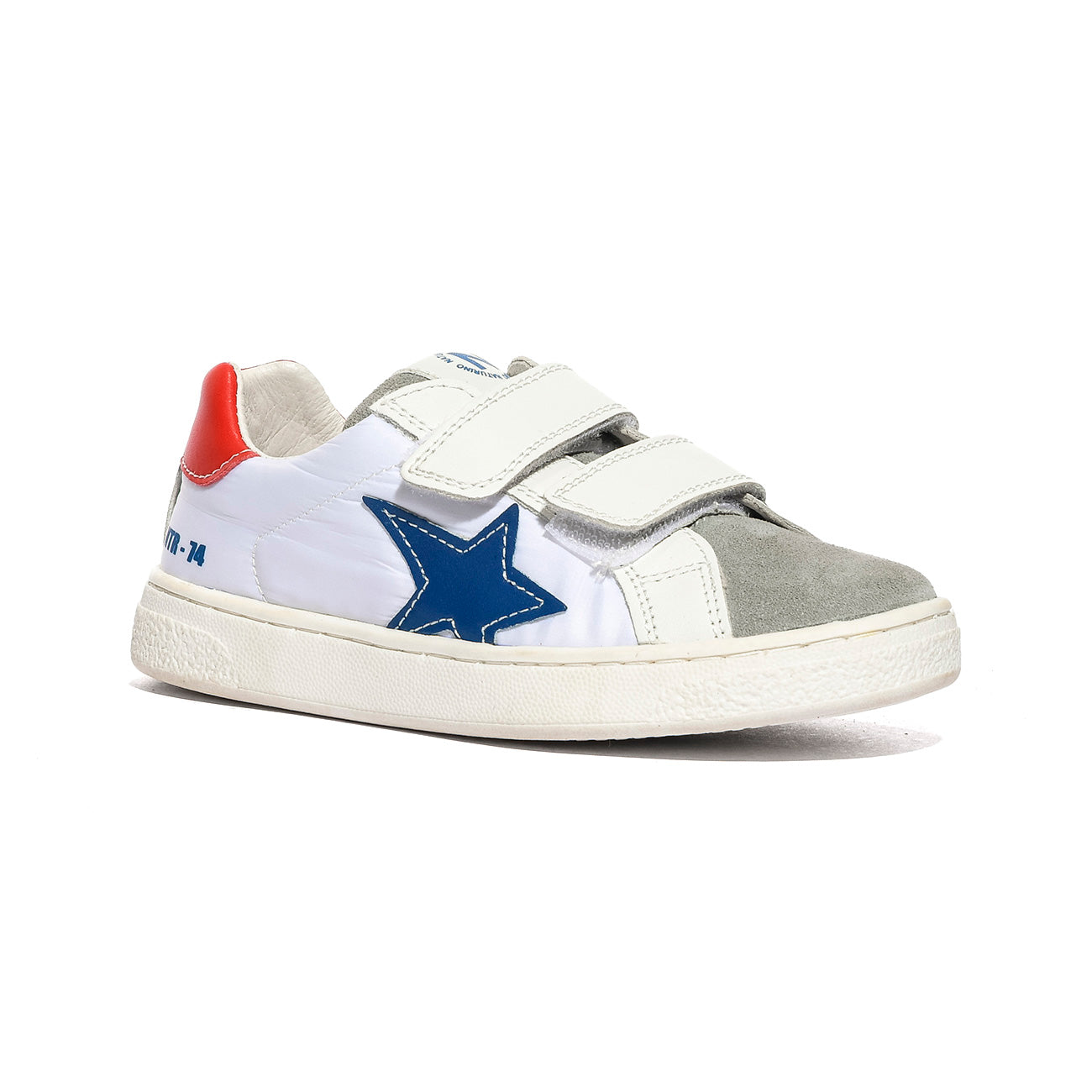 NATURINO 0012017499.14.1B86 GREY.WHITE.RED Sneakers Bambino 