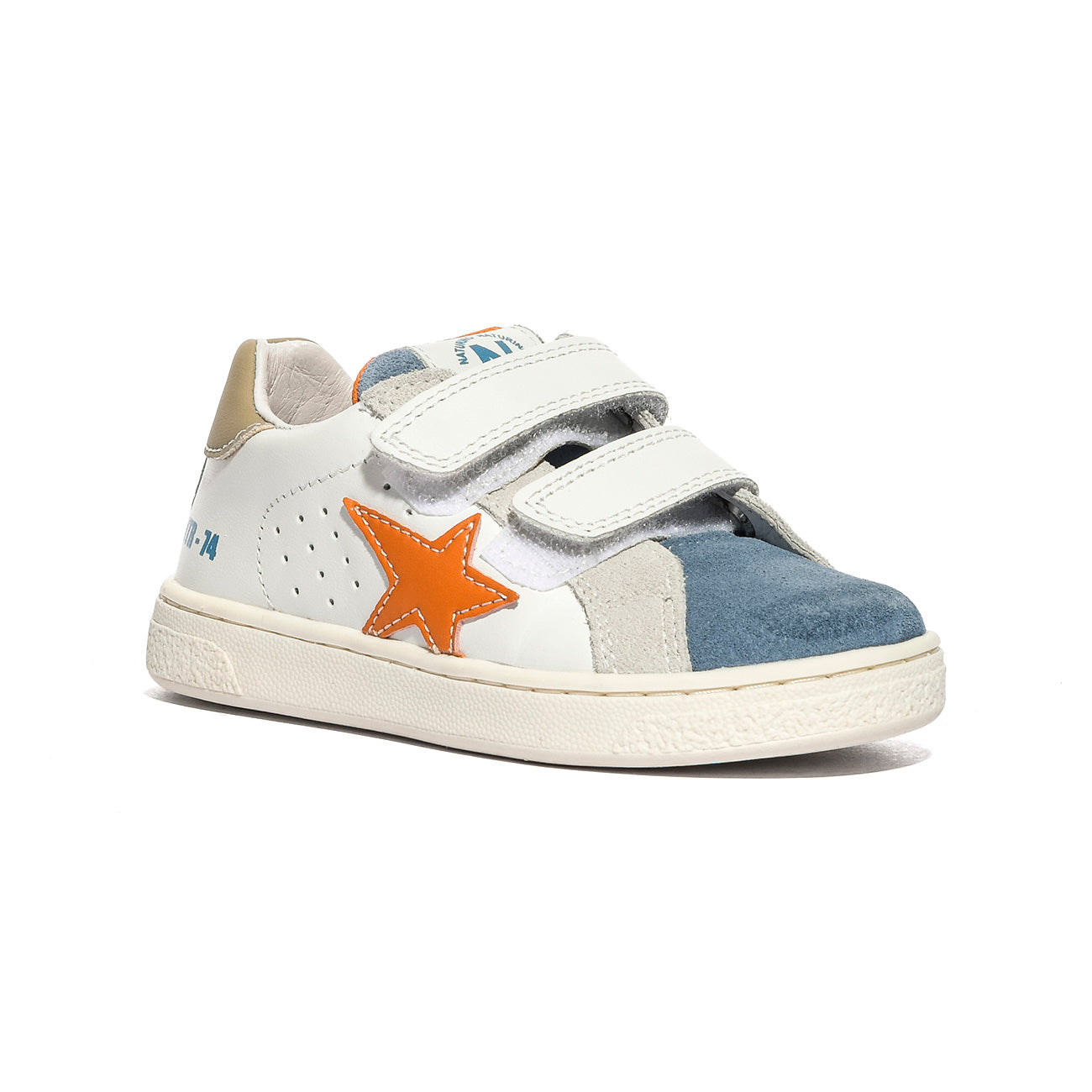 NATURINO 0012017499.31.1C85 CELESTE.WHITE.STONE Sneakers Bambino 