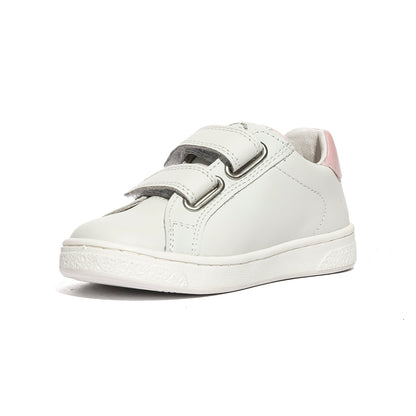 NATURINO 0012017499.34.1N71 WHITE.PLATINUM.SILVER Sneakers Bambina 