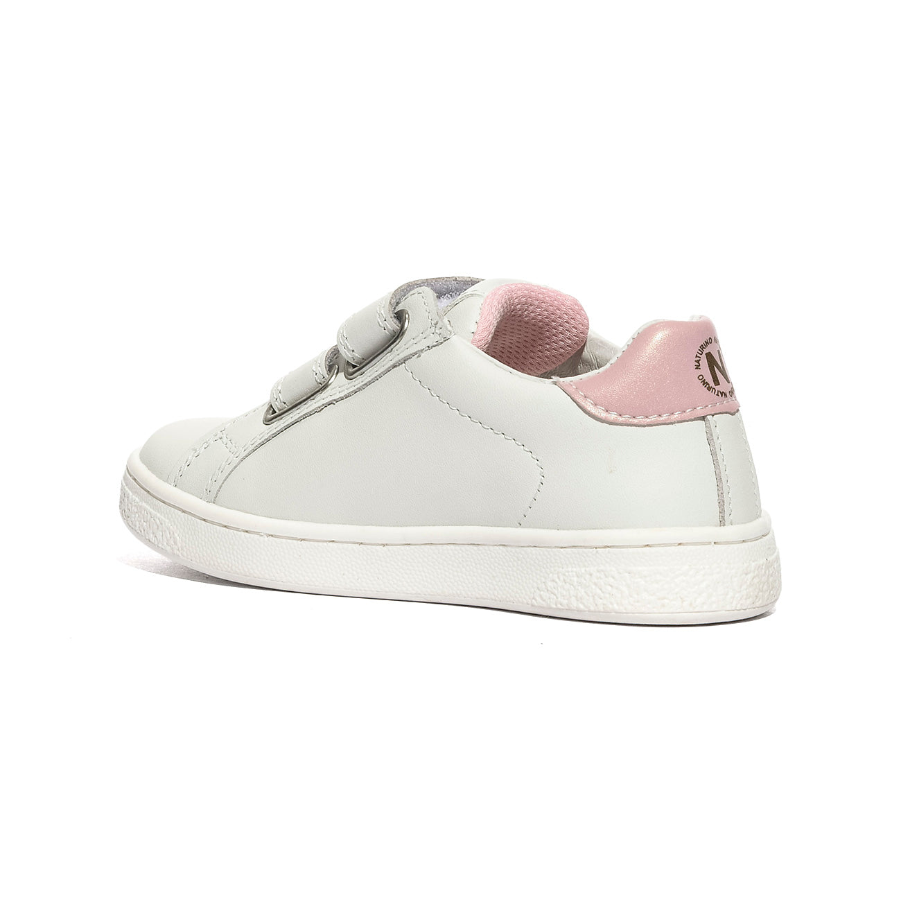 NATURINO 0012017499.34.1N71 WHITE.PLATINUM.SILVER Sneakers Bambina 