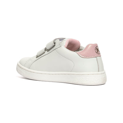 NATURINO 0012017499.34.1N71 WHITE.PLATINUM.SILVER Sneakers Bambina 