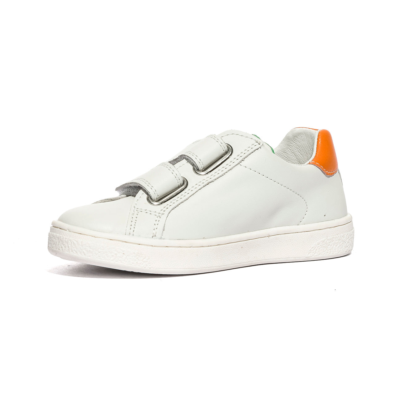 NATURINO 0012017499.42.2N93 WHITE.GREEN.ORANGE Sneakers Bambino 