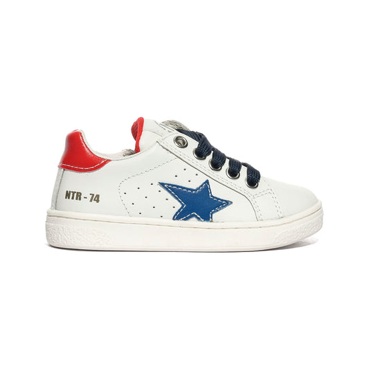 NATURINO 0012017502.09.1N96 WHITE.AZURE.RED Sneakers Bambino 