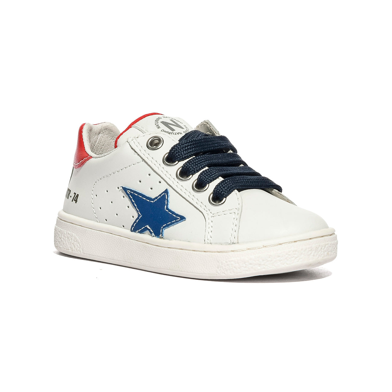 NATURINO 0012017502.09.1N96 WHITE.AZURE.RED Sneakers Bambino 