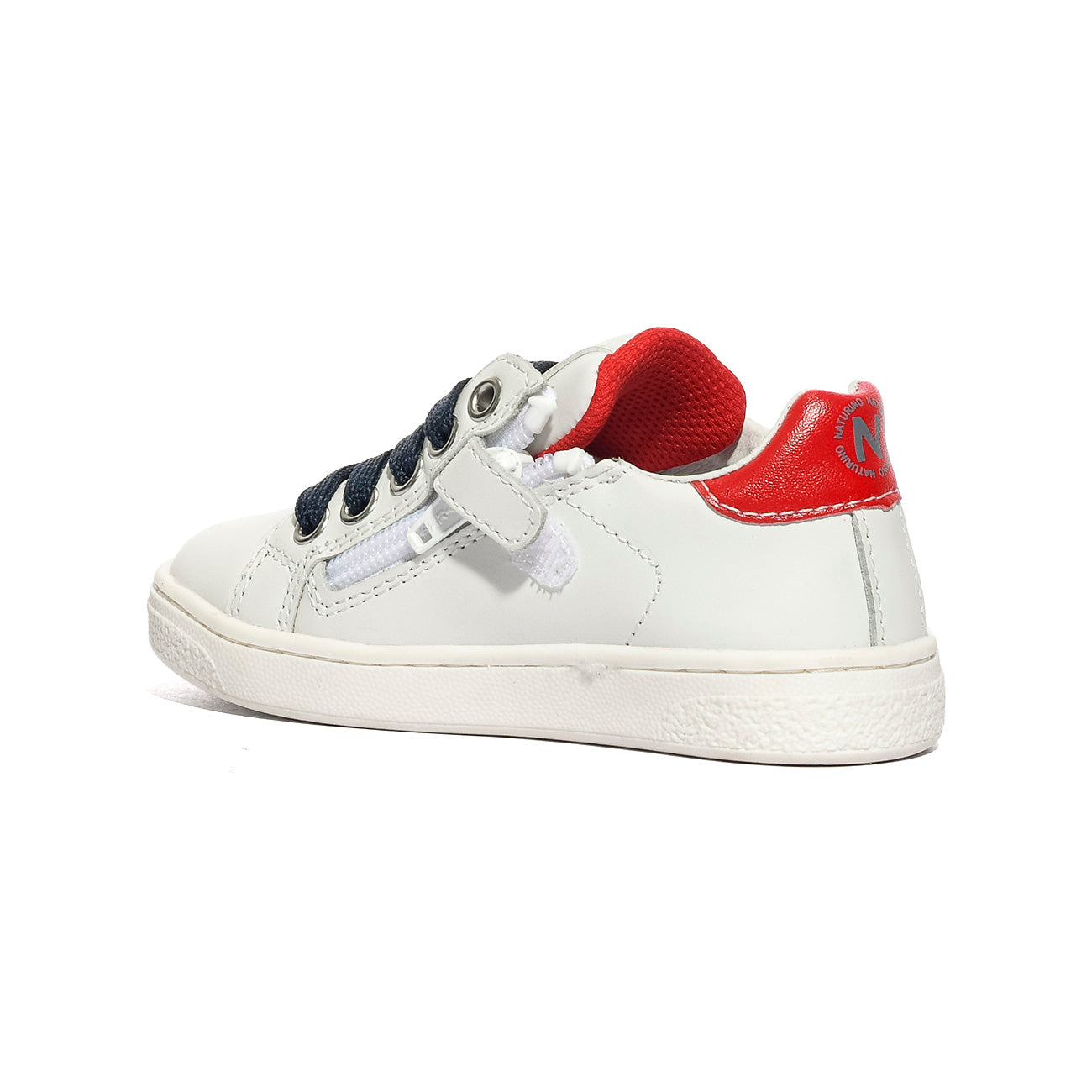 NATURINO 0012017502.09.1N96 WHITE.AZURE.RED Sneakers Bambino 