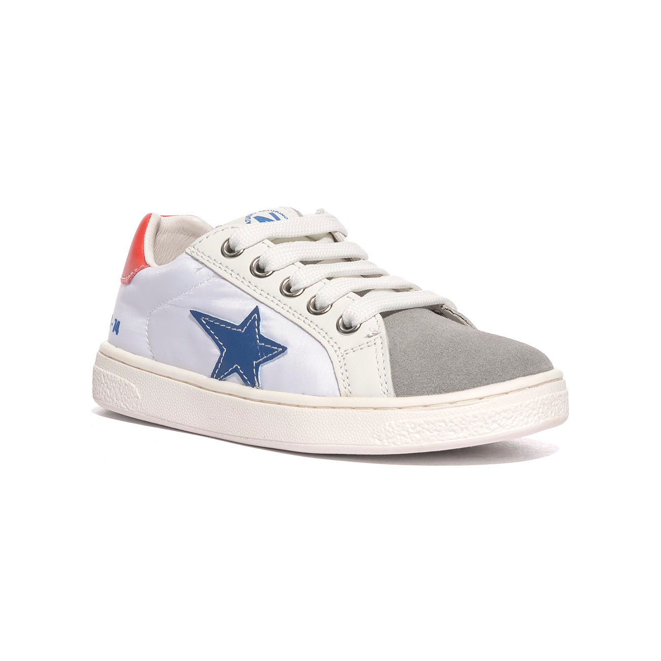 NATURINO 0012017502.14.1B86 GREY.WHITE.RED Sneakers Bambino 