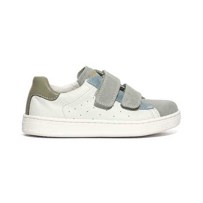 NATURINO 0012017507.11.1N94 GREY.WHITE.SAGE Sneakers Bambino 