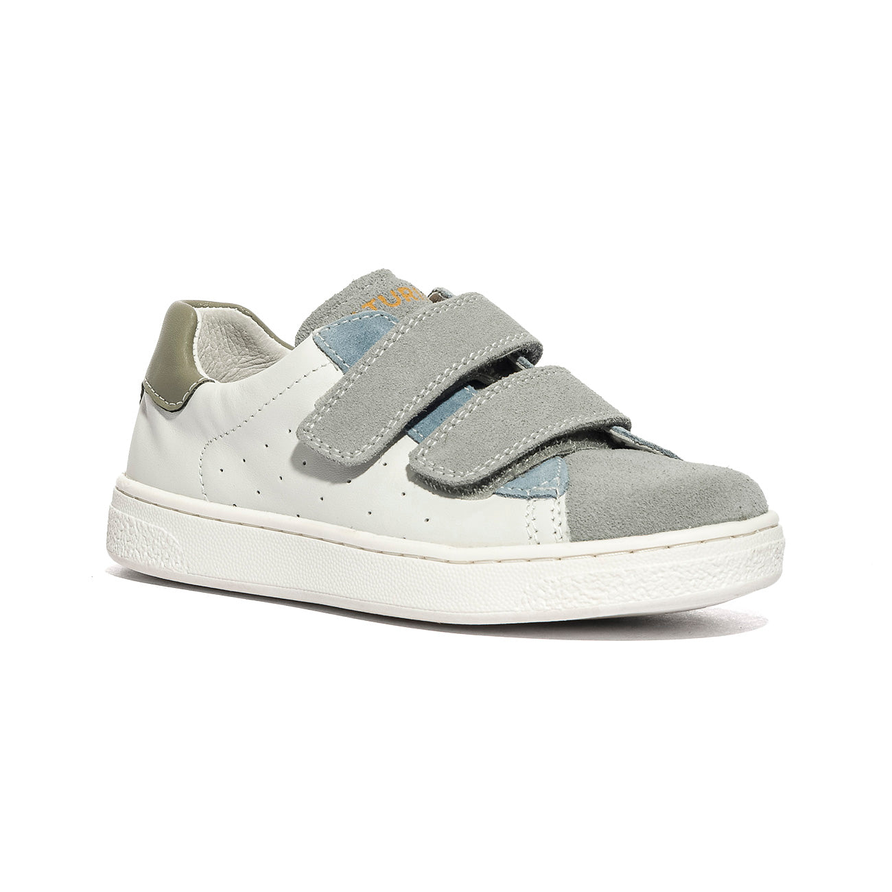 NATURINO 0012017507.11.1N94 GREY.WHITE.SAGE Sneakers Bambino 