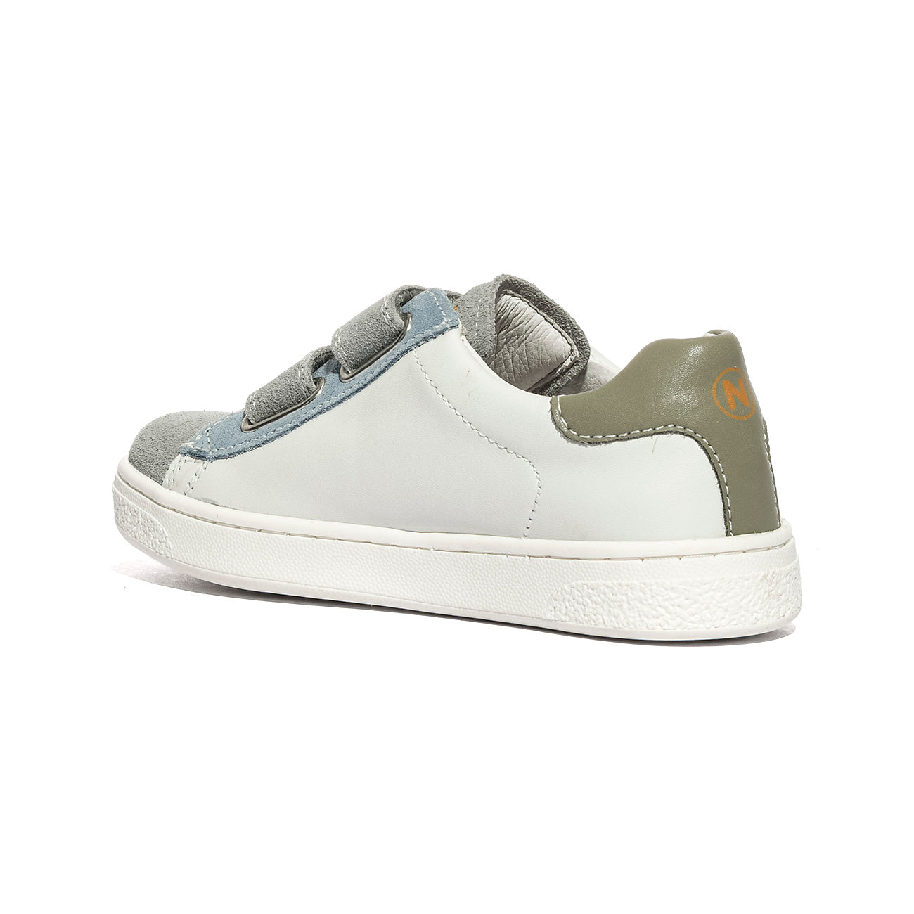 NATURINO 0012017507.11.1N94 GREY.WHITE.SAGE Sneakers Bambino 