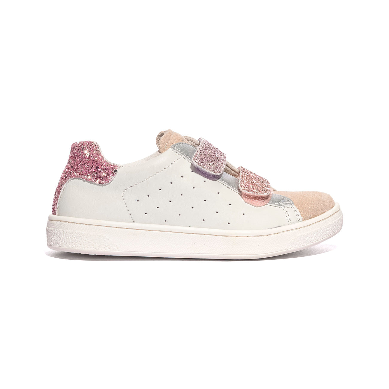 NATURINO 0012017507.16.2N53 WHITE.PINK Sneakers Bambina 