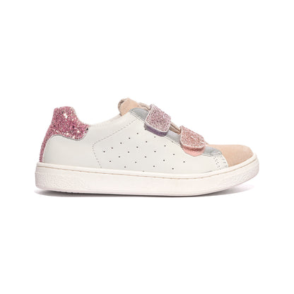 NATURINO 0012017507.16.2N53 WHITE.PINK Sneakers Bambina 