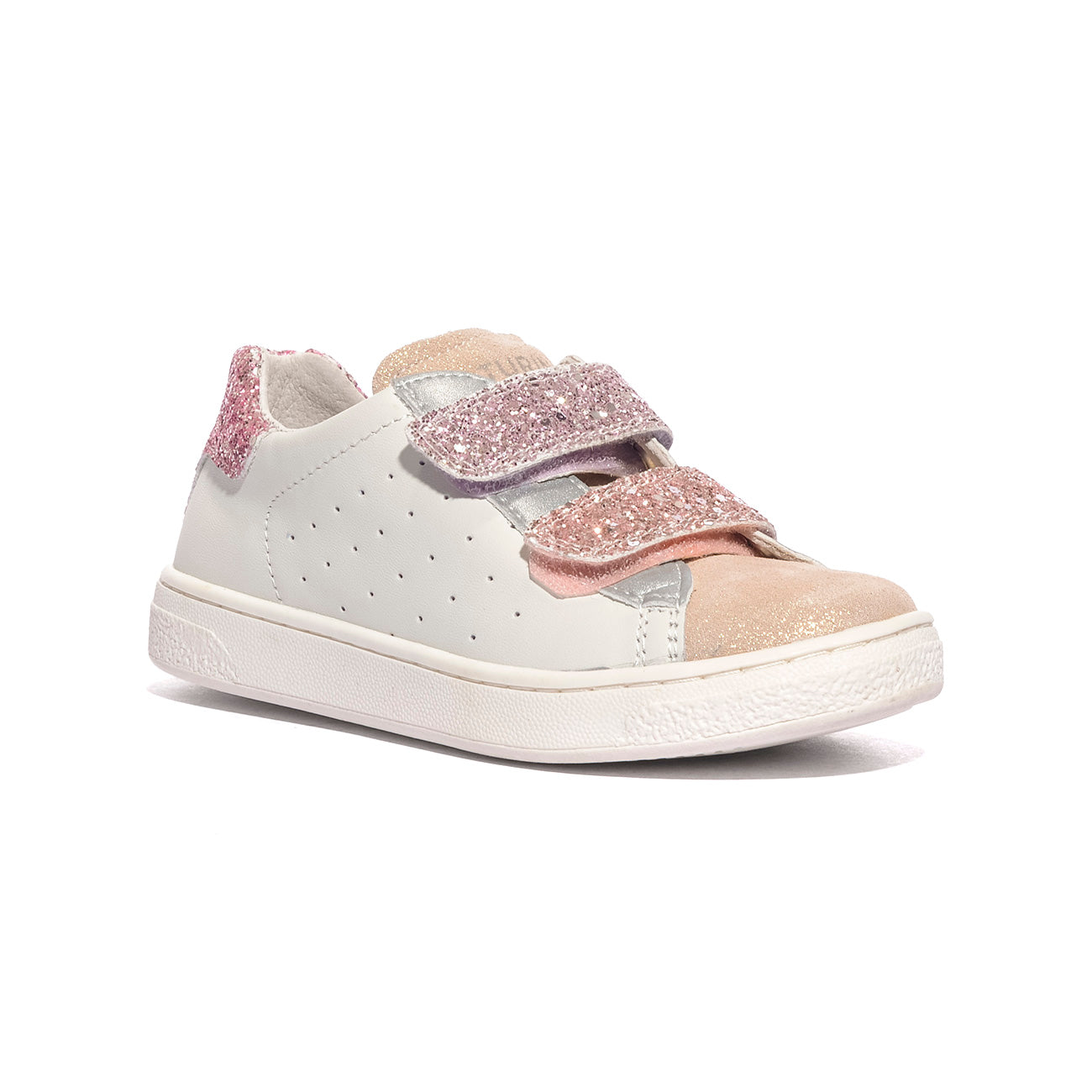 NATURINO 0012017507.16.2N53 WHITE.PINK Sneakers Bambina 
