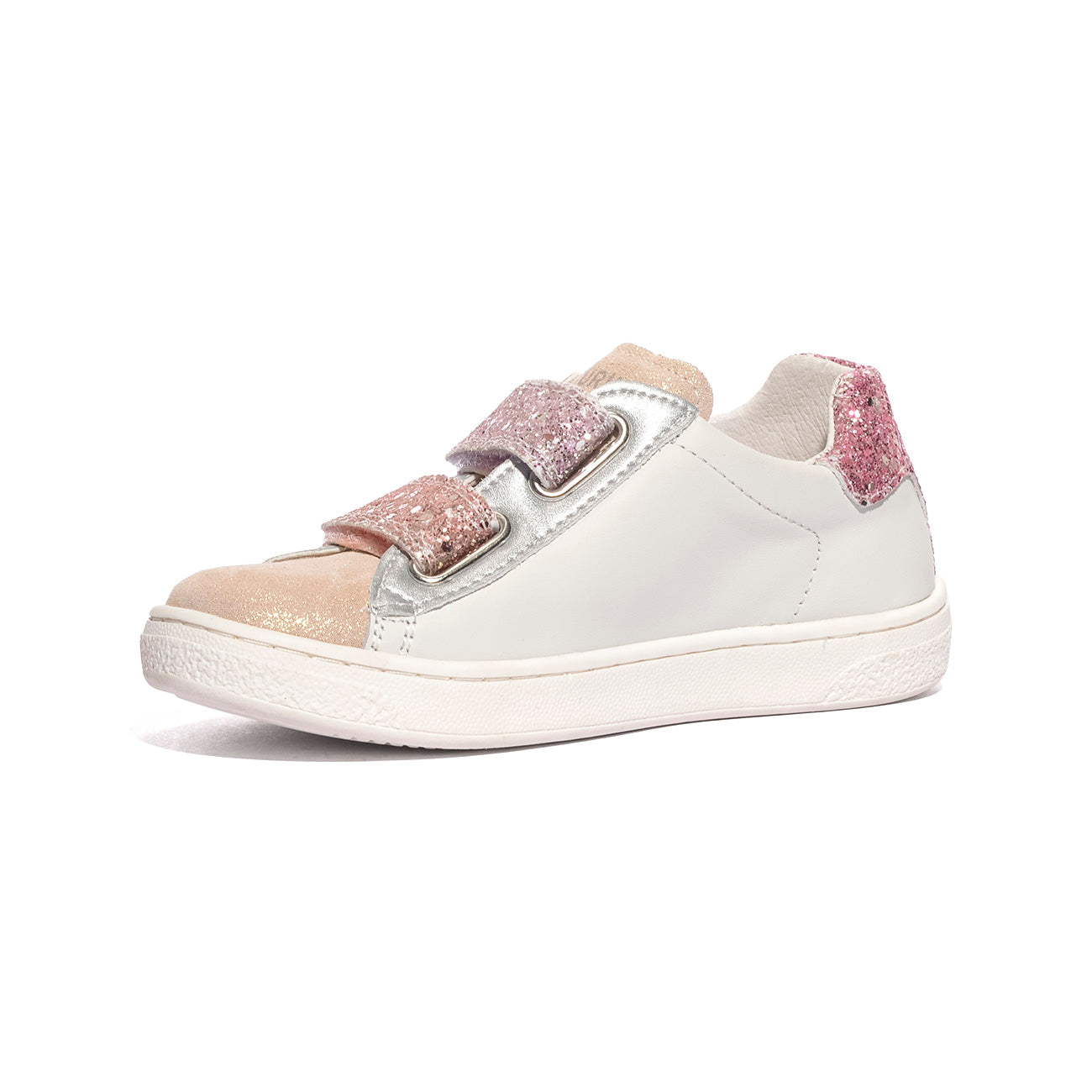 NATURINO 0012017507.16.2N53 WHITE.PINK Sneakers Bambina 