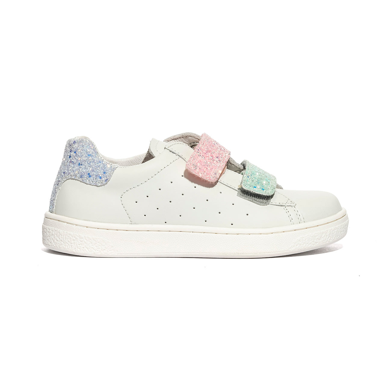 NATURINO 0012017507.17.2N71 WHITE.CAPRI.PINK Sneakers Bambina 