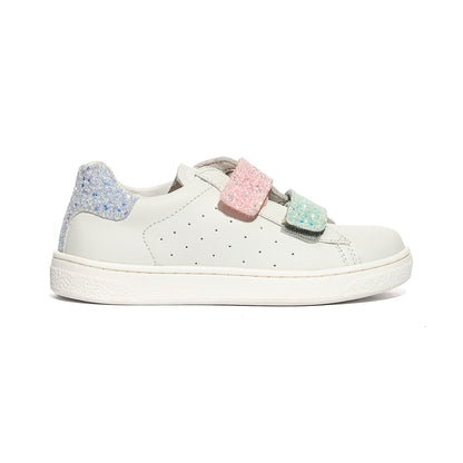 NATURINO 0012017507.17.2N71 WHITE.CAPRI.PINK Sneakers Bambina 