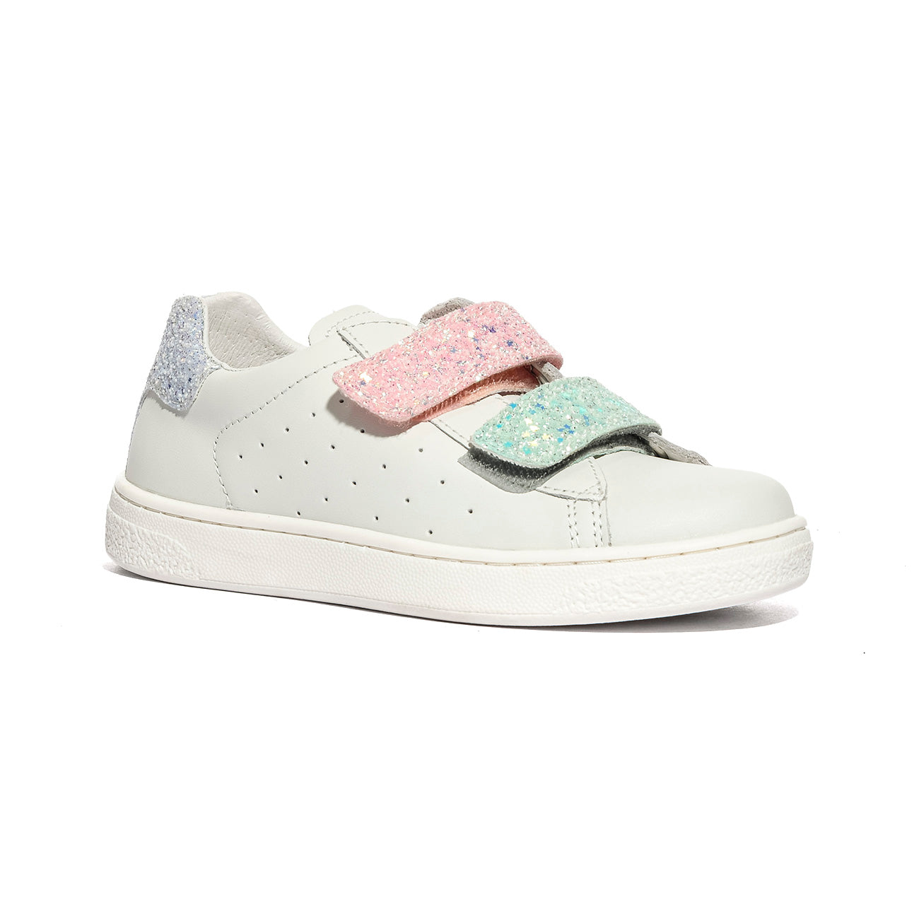 NATURINO 0012017507.17.2N71 WHITE.CAPRI.PINK Sneakers Bambina 