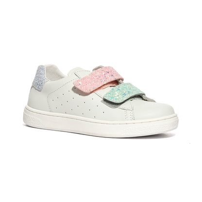 NATURINO 0012017507.17.2N71 WHITE.CAPRI.PINK Sneakers Bambina 
