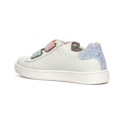 NATURINO 0012017507.17.2N71 WHITE.CAPRI.PINK Sneakers Bambina 