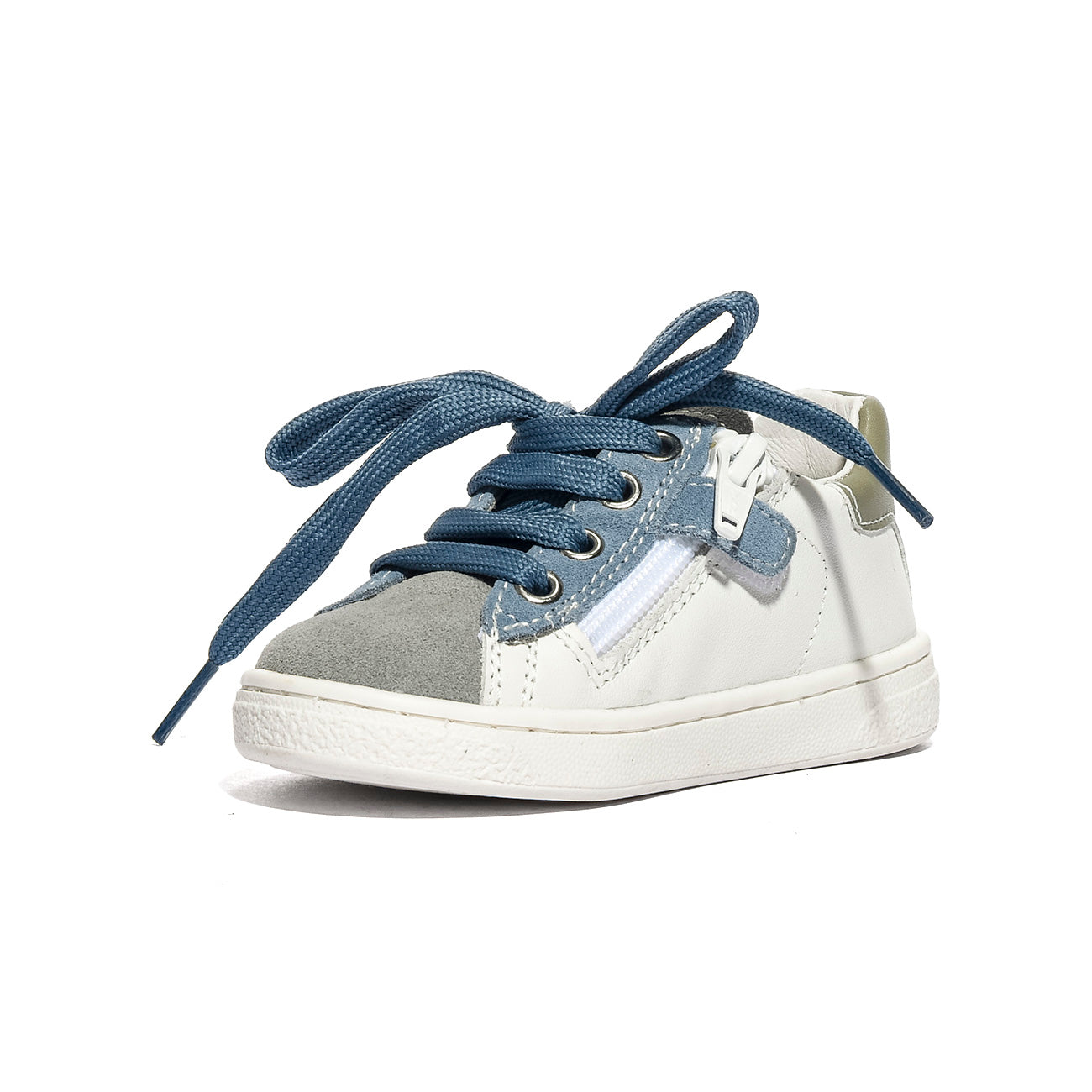 NATURINO 0012017508.11.1N94 GREY.WHITE.SAGE Sneakers Bambino 